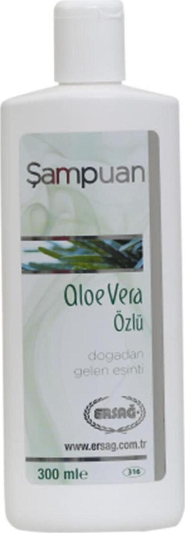 Ersağ Aloe Vera Özlü Şampuan 300 ml - Image 1