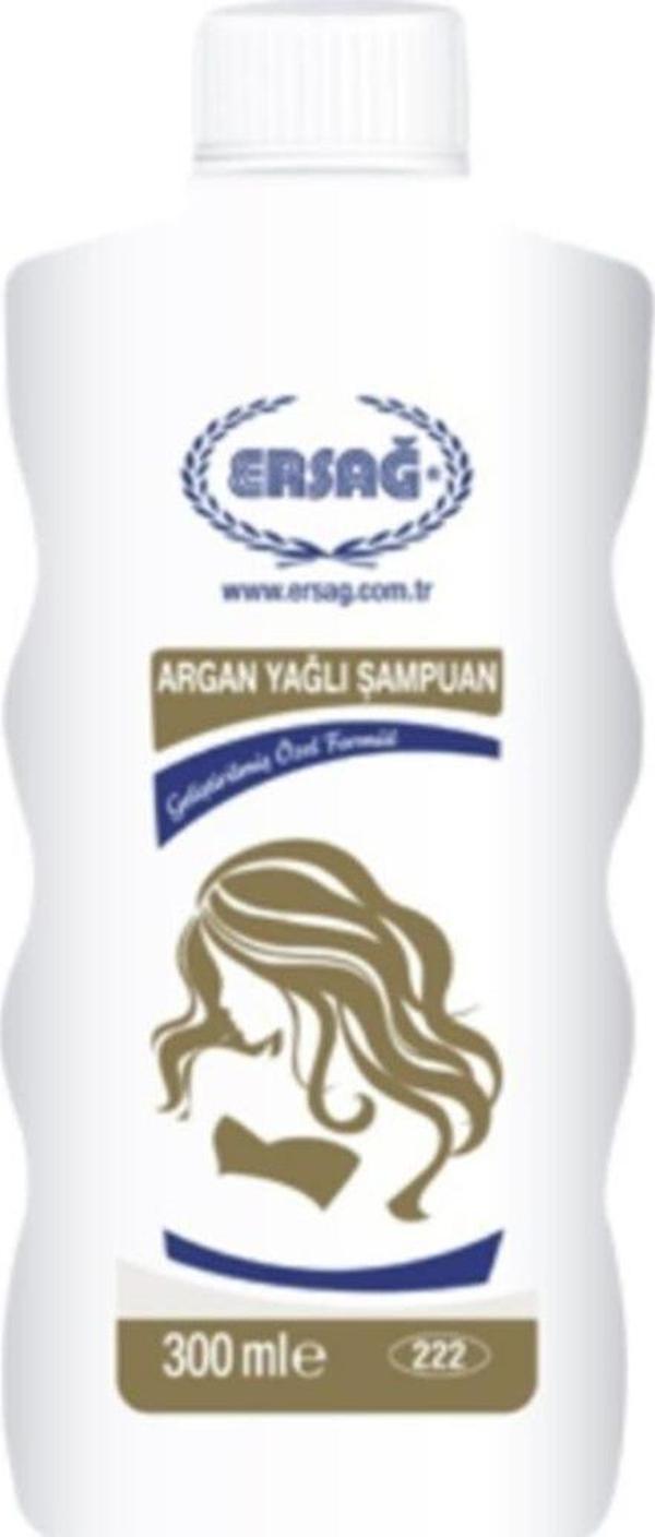 Ersağ Aparatsız Argan Yağlı Şampuan 300 ml - Image 1