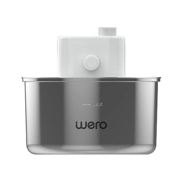 Wero Otomatik Kedi Köpek Su Şelalesi Su Pınarı Su Sebili (Paslanmaz Çelik) - Hareket Sensörü - 5200 mAh Şarj Edilebilir Batarya 180 Gün Bekleme Süresi - 3.5 Lt Otomatik Su Temizleme - Beyaz - Image 1