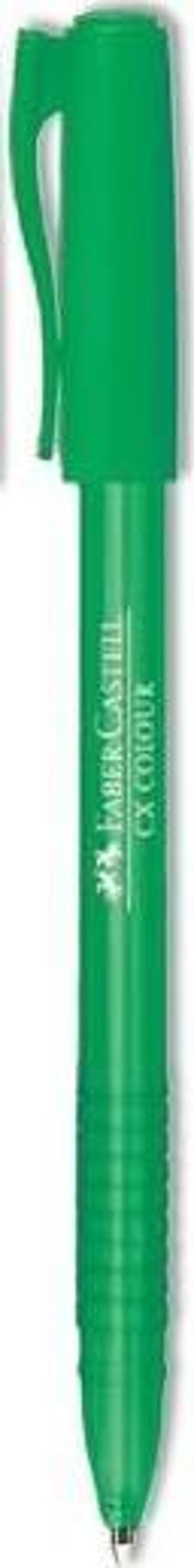 Faber-Castell Yeşil Tükenmez Kalem - Image 1