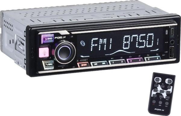 For-X 4X60W High Power Usb Ve Type C Girişli Bluetooth Lu Oto Radyo Teyp X-400 Bt - Image 1