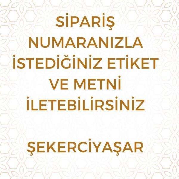 Şekerci Yaşar Miraç Kandili Özel Hediye Şekeri 25 Adet - Image 1