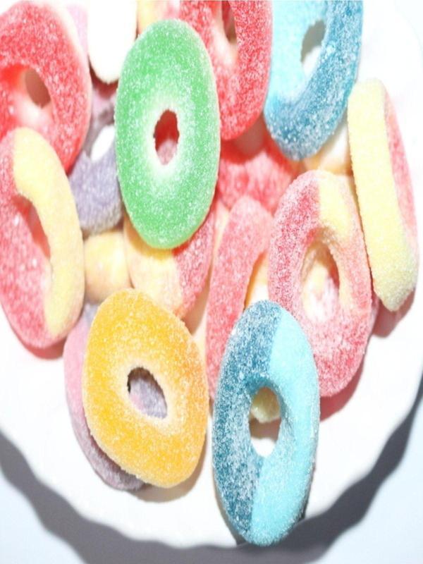 Şekerci Yaşar Halka Jelibon Şeftali Aromalı 500 Gr. - Image 1