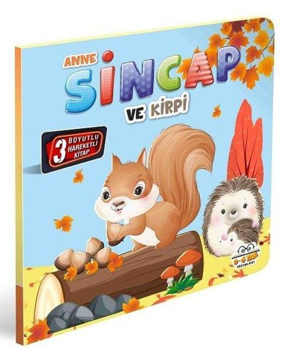 Anne Sincap ve Kirpi - 3 Boyutlu Hareketli Kitap - 0-6 Yaş Yayınları - Image 1
