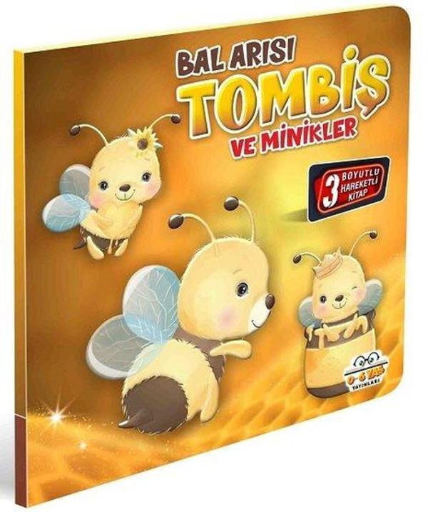 Bal Arısı Tombiş ve Minikler - 3 Boyutlu Hareketli Kitap - 0-6 Yaş Yayınları - Image 1