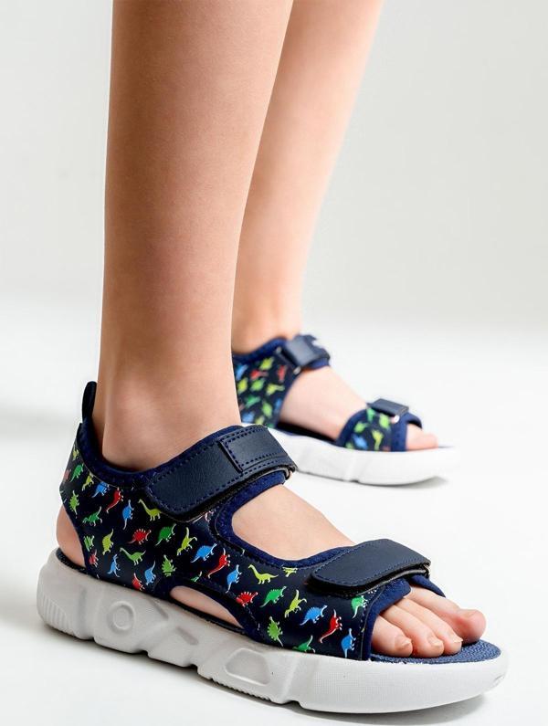 mnpc Erkek Çocuk Lacivert Anatomik Spor Sandalet - Image 1