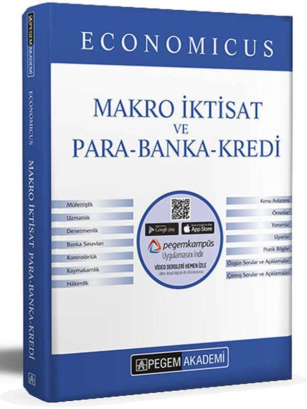 KPSS A Grubu Economicus Makro İktisat ve Para-Banka-Kredi Konu Anlatımı - Pegem Akademi Yayıncılık - Image 1