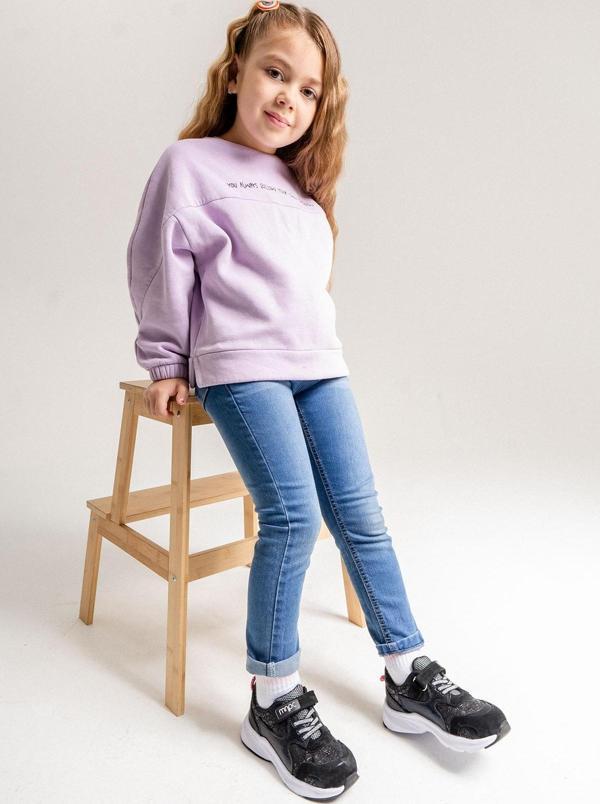 mnpc Kız Çocuk Siyah Hakiki Deri Anatomik Günlük Ayakkabı - Image 1