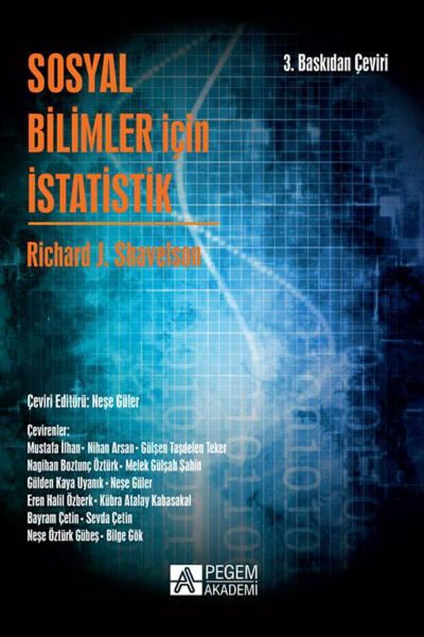 Sosyal Bilimler İçin İstatistik - Pegem Akademi Yayıncılık - Image 1