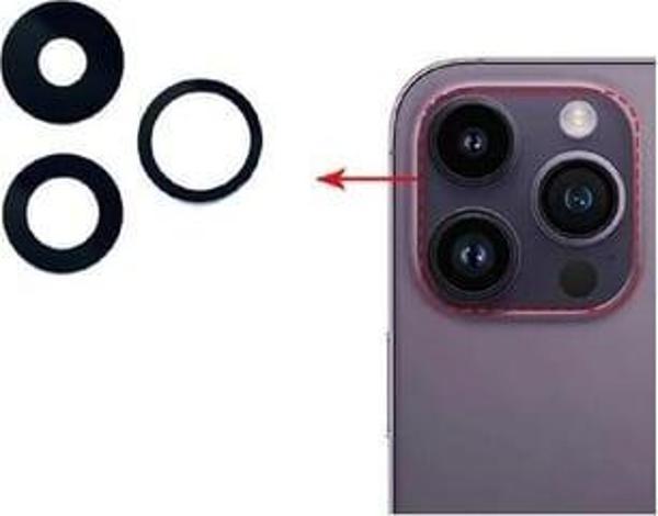 Apple iPhone 14  İle Uyumlu Kamera Camı - Image 1