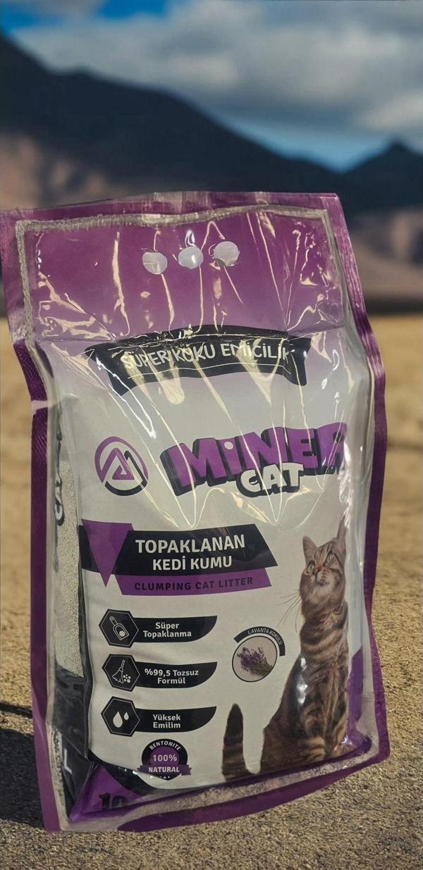 Miner CAT Lavanta Kokulu Kedi Kumu - Image 1
