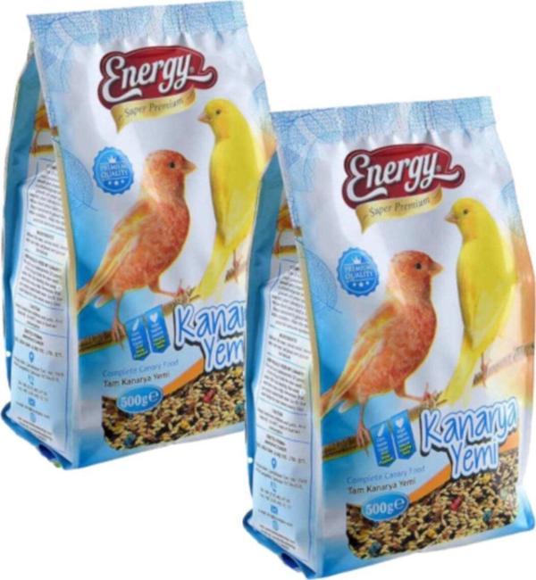 Pet Food Energy Super Premium Kanarya Yemi-500 Gram-2 Adet - Image 1