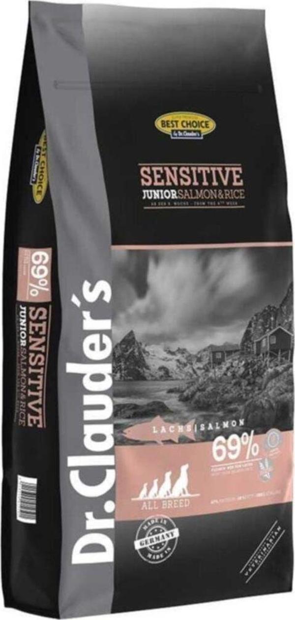Dr. Clauder'S Glutensiz Hassas Somonlu Yavru Köpek Maması 12,5 Kg - Image 1