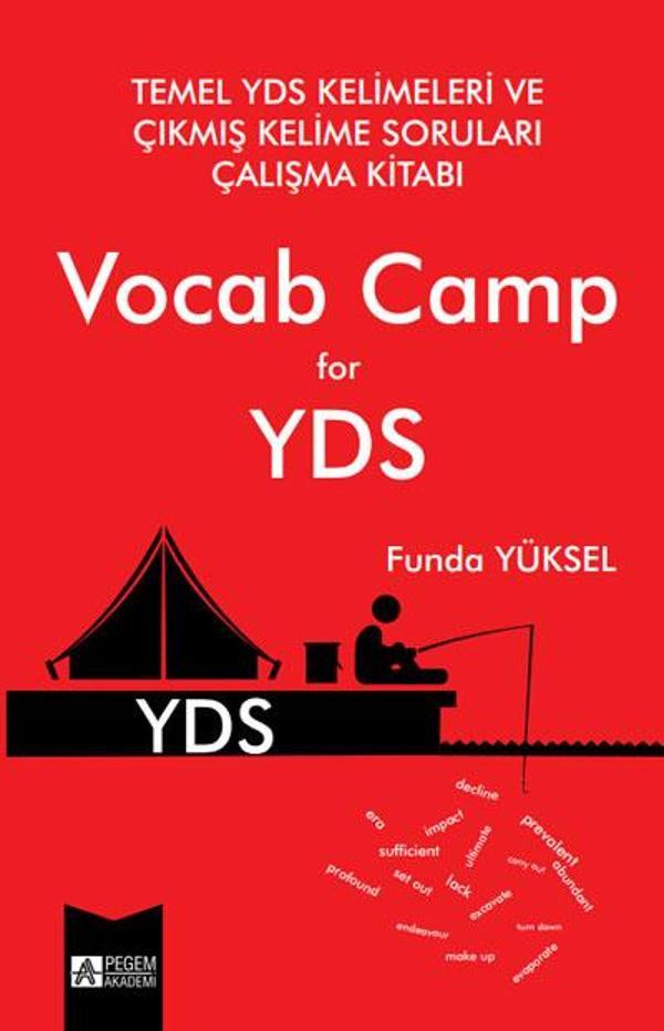 Temel YDS Kelimeleri ve Çıkmış Kelime Soruları Çalışma Kitabı Vocab Camp for YDS - Pegem Akademi Yayıncılık - Image 1