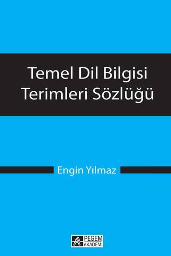 Temel Dil Bilgisi Terimleri Sözlüğü - Pegem Akademi Yayıncılık - Image 1