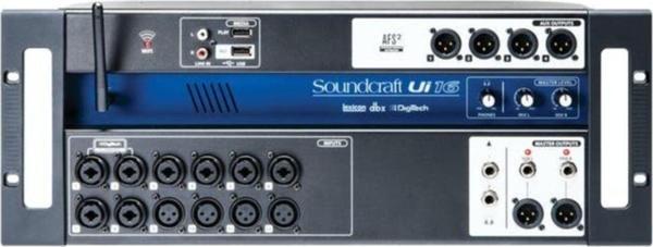 Soundcraft Ui 16 16 Kanal Digital Ses Mikser Siyah - Image 1