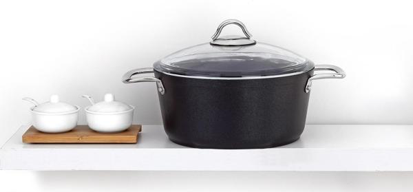 Bonera Pro-Plus 26cm Tekli Titanyum Kaplama Tencere  - Image 1