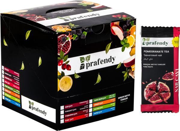 PRAFENDY NAR ÇAYI GERÇEK MEYVE TANELİ TEK İÇİMLİK 20 Ad. x15 GR - Image 1