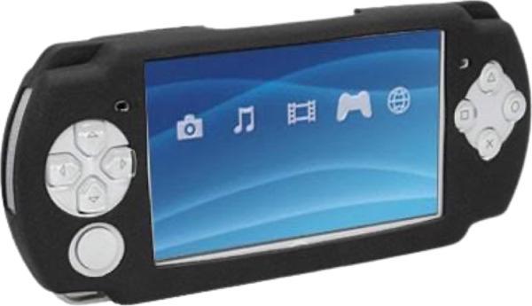 YUES Psp 2000/3000 Silikon Koruyucu Kılıf (psp 2000/3000 Uyumlu) Siyah - Image 1