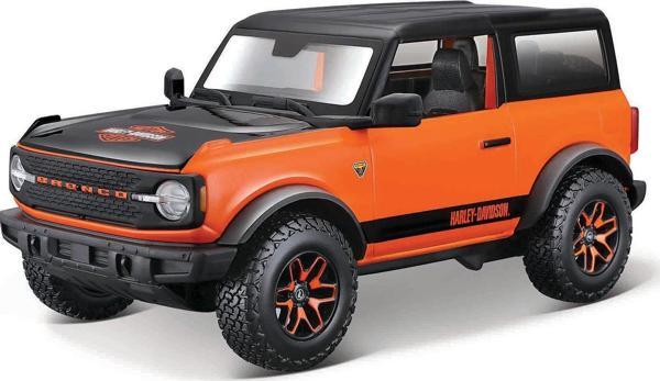 Maisto 1:24 2021 Ford Bronco Badlands Model Araba 32272 - Image 1