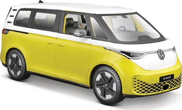 Maisto 1:24 2023 Volkswagen ID. Buzz Model Araba 32914 - Sarı - Image 1