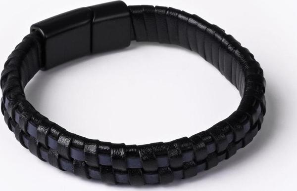 Hakiki (Gerçek) Deri Bileklik Mavi 117534 - Image 1