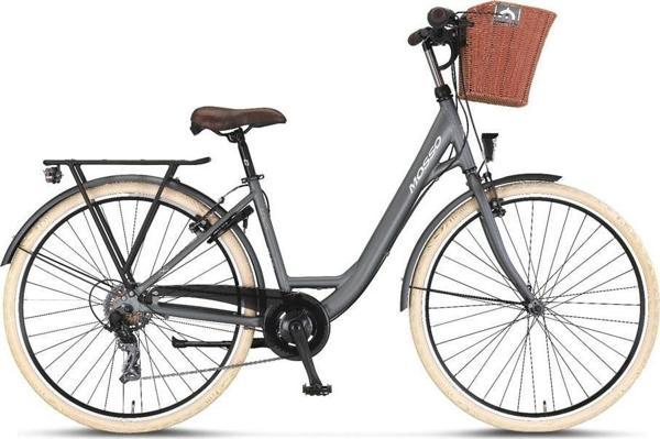 MOSSO INFINITY-LDM-V-CT KADIN ŞEHİR BİSİKLETİ 480H V 28 JANT 7 VİTES DARK GREY - Image 1