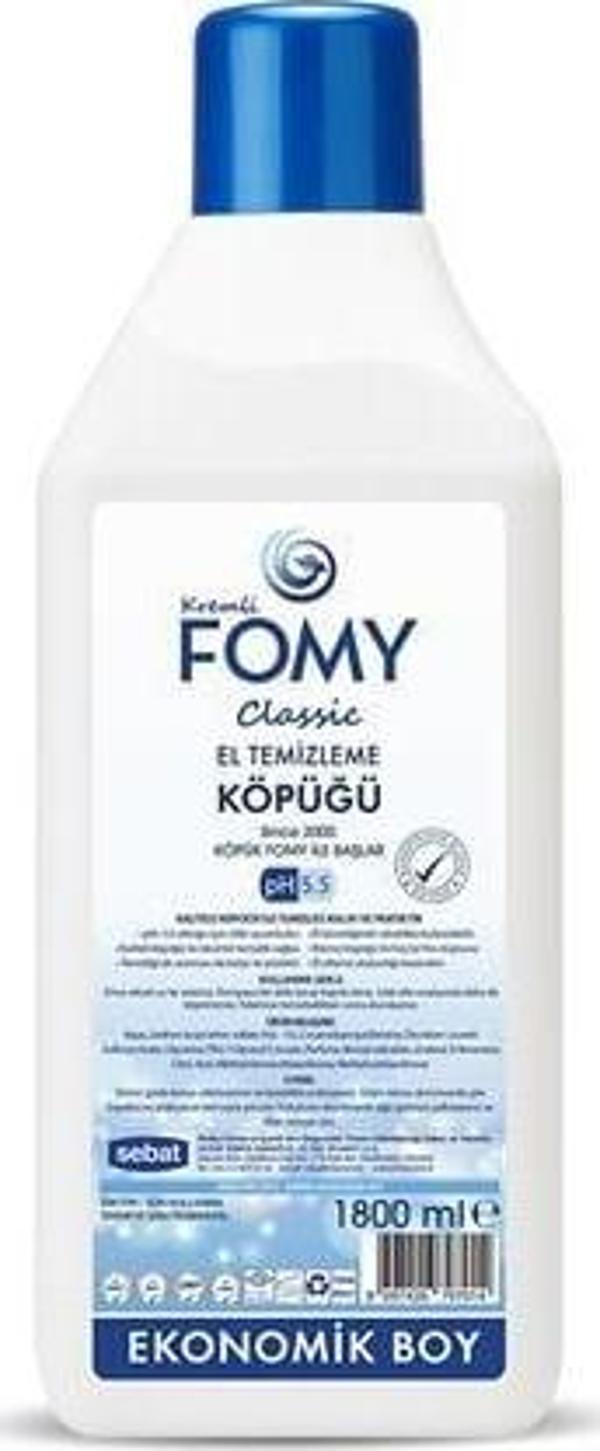FOMY Classic Ferahlatıcı Derinlemesine Temizlik Kremsi Kolay Durulanan Cilt Temizleme Köpüğü 1800ml - Image 1