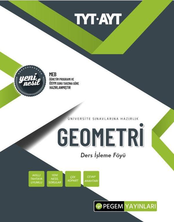 TYT-AYT Geometri Ders İşleme Föyü - Pegem Akademi Yayıncılık - Image 1