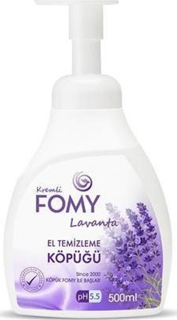 FOMY Lavanta Köpük Sabun El Yüz Vücut 500 ml - Image 1