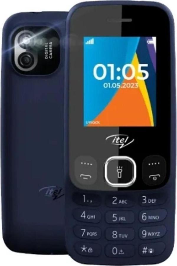 İtel It2166 Deep Blue Tuşlu Cep Telefonu 28 Gün Uzun Bekleme - Image 1