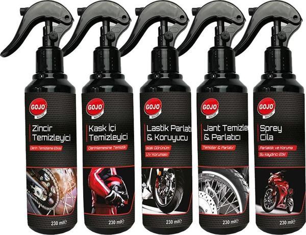 Gojo Motosiklet Bakım & Temizlik Seti 5 Parça - Image 1