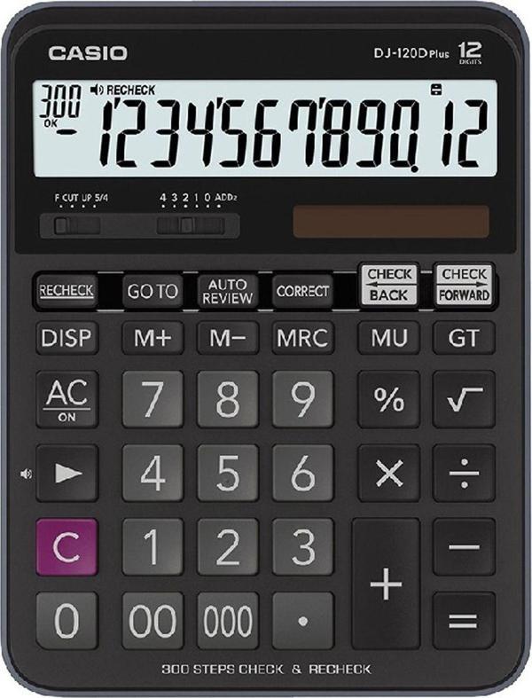 Casio DJ-120D Plus 12 Haneli Masaüstü Hesap Makinesi - Image 1