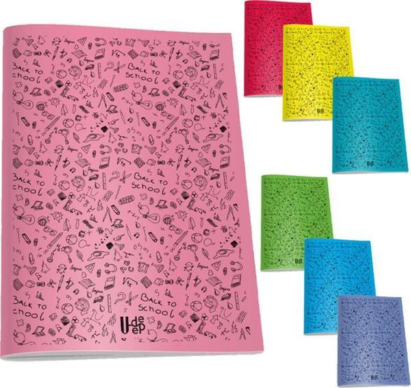 Umut U-Deep A5 Pp Kapak Defter 40 Yaprak Kareli 12'li - Image 1