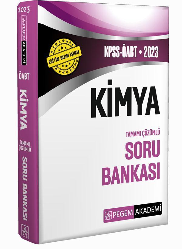 2023 KPSS ÖABT Kimya Soru Bankası - Pegem Akademi Yayıncılık - Image 1