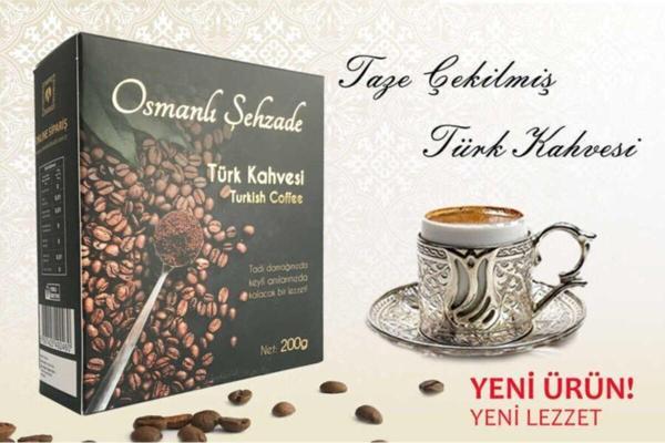 Osmanlı Şehzade Türk Kahvesi 200Gr. - Image 1