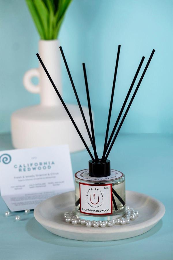 Coupe De Feu No.5 California Redwood Çubuklu Oda Kokusu 120 Ml - Image 1