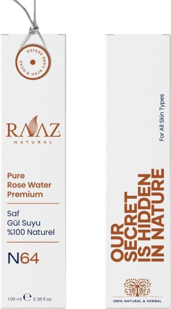Raaz N64 Saf Gül Suyu - Image 1