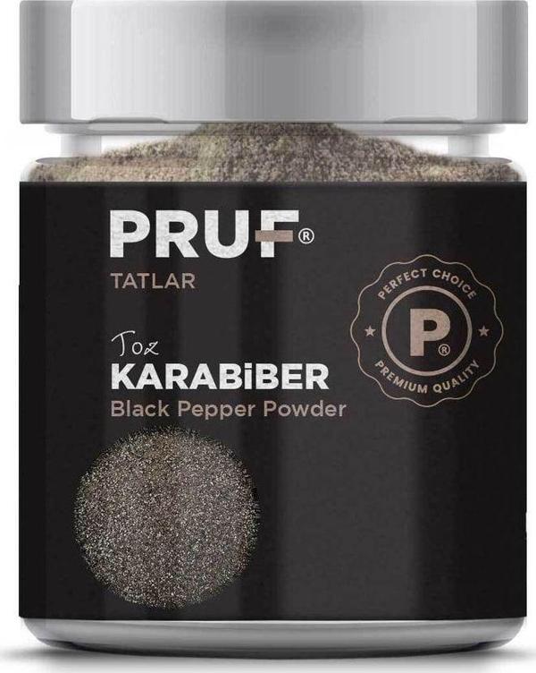 Pruf Karabiber Toz 165 Gr Cam Kavanoz - Image 1