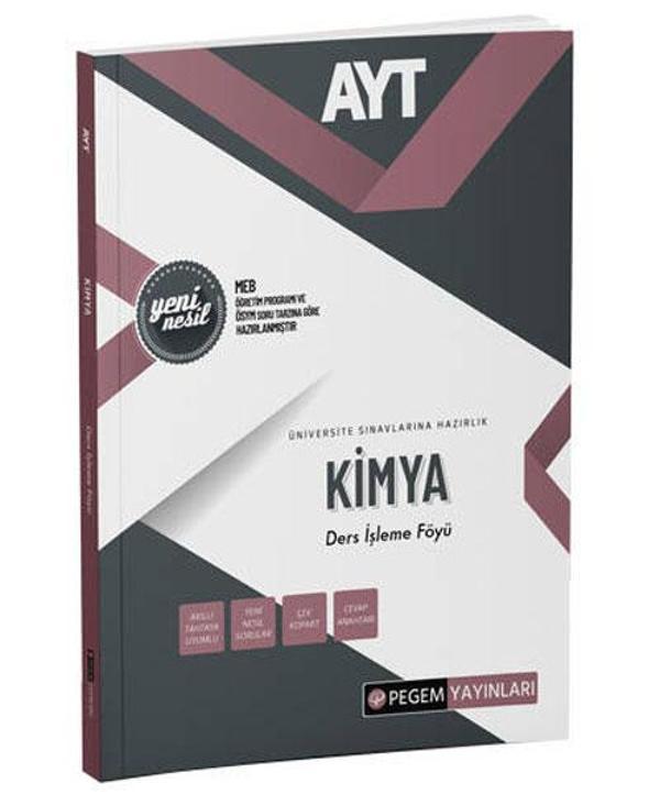 AYT Kimya Ders İşleme Föyü - Pegem Akademi Yayıncılık - Image 1