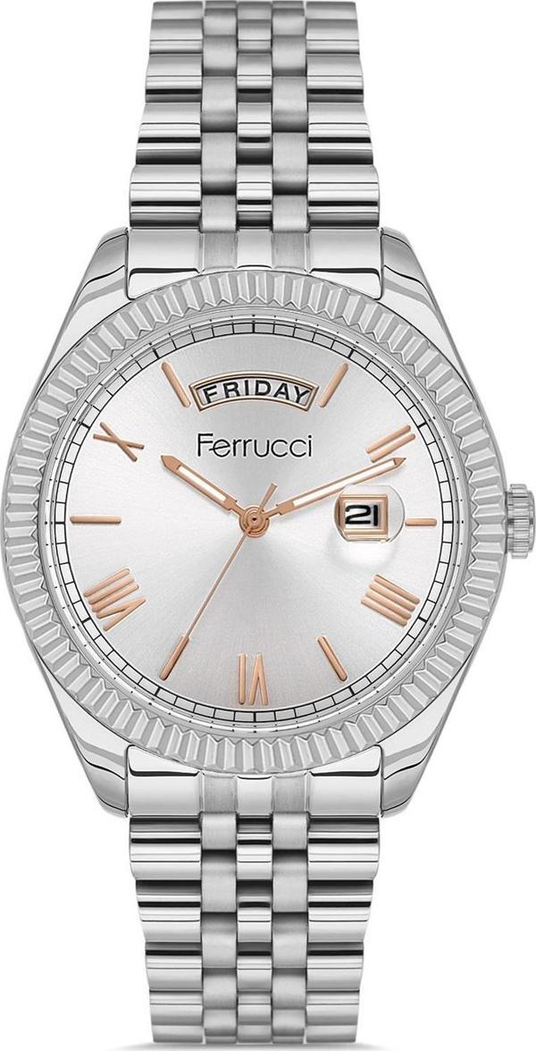 Ferrucci Erkek Metal Kol Saati FC 13029M.06-F528 - Image 1