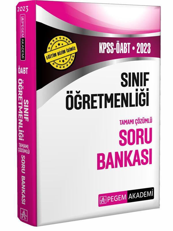2023 KPSS ÖABT Sınıf Öğretmenliğ Soru Bankası - Pegem Akademi Yayıncılık - Image 1