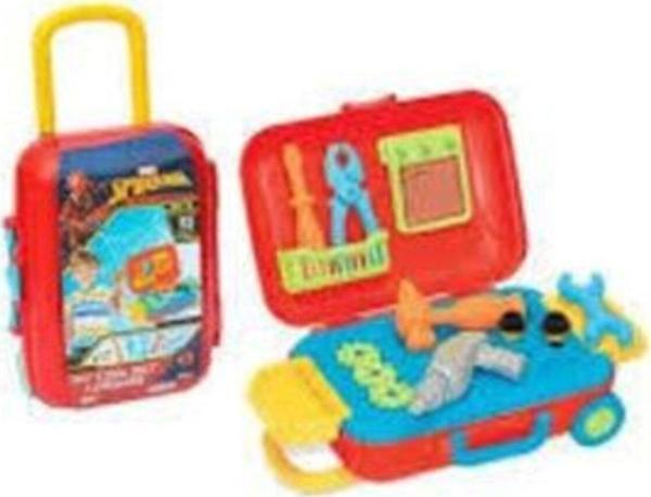 Dede Oyuncak Oyuncak Spiderman Tamir Seti Örümcek Adam Bavul Tamir Çanta 03484 - D - Image 1