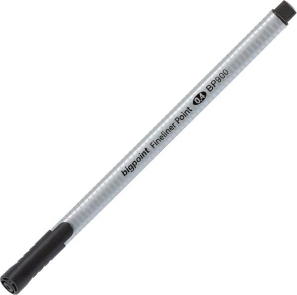 Bigpoint Siyah Fineliner Keçeli Kalem 10'Lu Kutu - Image 1