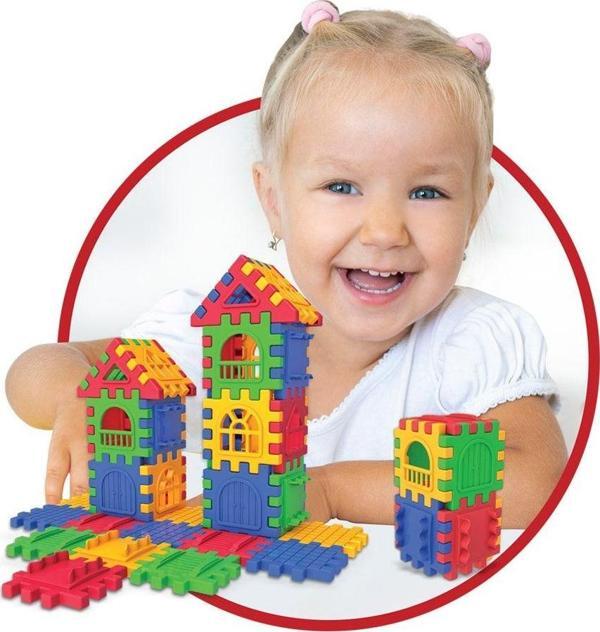 Dede 03702 , Puzzle City 64 Parça - Image 1