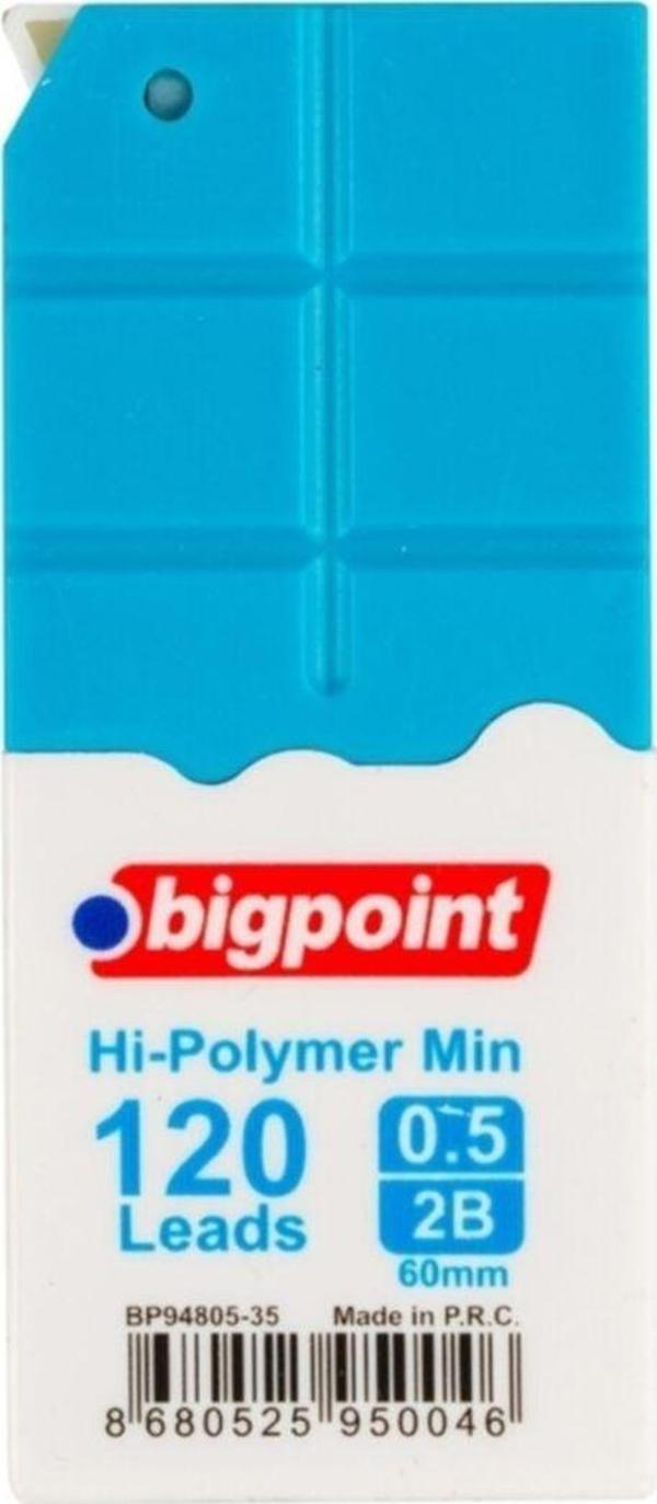 Bigpoint Kalem Ucu 0.5Mm 2B 120'Li Tüp Mavi 12'Li Kutu - Image 1