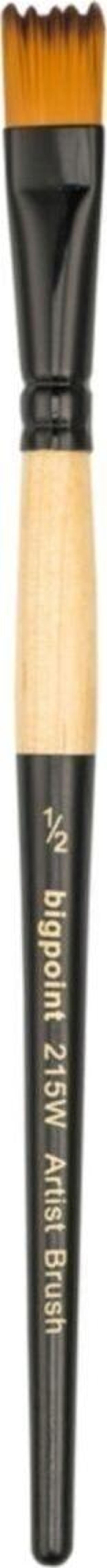 Bigpoint 215W Serisi Sentetik Kıl Dalga Fırça No 1/2 ( 1 Adet ) - Image 1