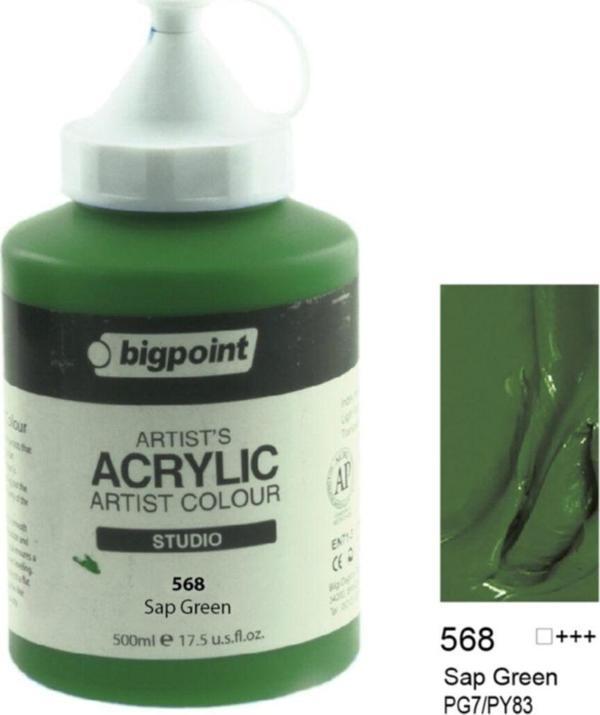 Bigpoint Akrilik Boya 500 Ml Sap Green 568 - Image 1