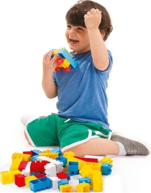 Dolu Oyuncak 5014 Dolu Renkli Bloklar 85 Parça - Image 1