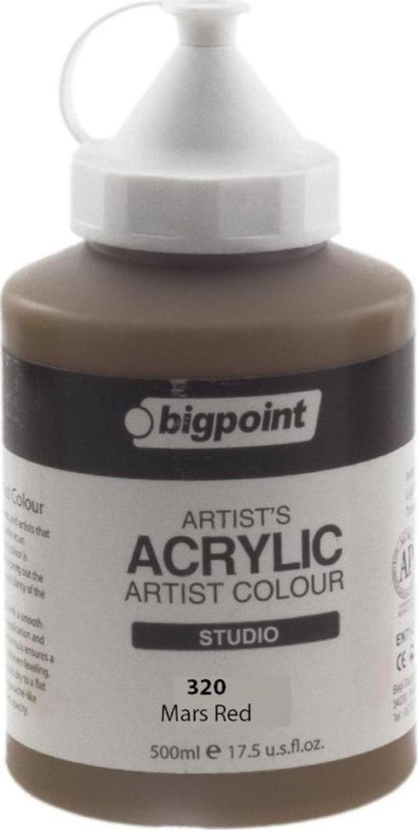 Bigpoint Akrilik Boya 500Ml 320 Mars Red - Image 1